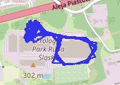 Trasa z dnia 2016-06-06 08:48 - mapa trasy gps - bieganie