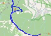 z Funiem na Czupel - mapa trasy gps - wędrówka