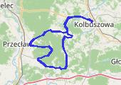 Trasa z dnia 2016-06-07 19:15 - mapa trasy gps - rower szosowy