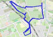 Trasa z dnia 2016-06-07 20:12 - mapa trasy gps - bieganie
