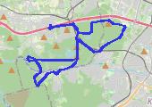 Trasa z dnia 2016-06-08 11:03 - mapa trasy gps - rower górski
