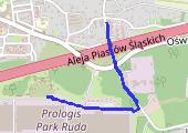 Trasa z dnia 2016-06-09 09:31 - mapa trasy gps - bieganie