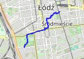 Trasa z dnia 2012-03-28 21:21 - mapa trasy gps - rower trekkingowy