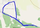 Trasa z dnia 2016-06-12 19:22 - mapa trasy gps - bieganie