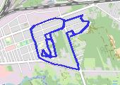 Trasa z dnia 2016-06-12 20:32 - mapa trasy gps - rower szosowy