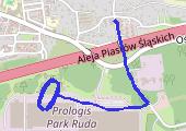 Trasa z dnia 2016-06-13 08:40 - mapa trasy gps - bieganie
