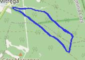 Trasa z dnia 2016-06-13 19:45 - mapa trasy gps - bieganie
