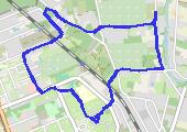 Trasa z dnia 2016-06-13 20:06 - mapa trasy gps - bieganie