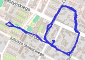 Trasa z dnia 2013-05-11 20:08 - mapa trasy gps - marsz