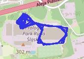 Trasa z dnia 2016-06-21 08:33 - mapa trasy gps - bieganie