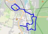 Trasa z dnia 2016-06-23 21:12 - mapa trasy gps - rower szosowy