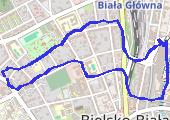 Trasa z dnia 2016-06-24 20:57 - mapa trasy gps - marsz