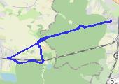 Trasa z dnia 2016-06-25 00:02 - mapa trasy gps - rower górski