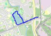 Trasa z dnia 2016-06-25 09:26 - mapa trasy gps - bieganie
