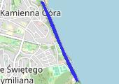 Trasa z dnia 2016-06-25 09:32 - mapa trasy gps - rolki