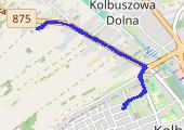 Trasa z dnia 2016-06-28 18:55 - mapa trasy gps - rower górski