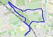 Trasa z dnia 2016-06-30 12:40 - mapa trasy gps - bieganie