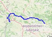 Trasa z dnia 2016-07-01 17:34 - mapa trasy gps - rower trekkingowy