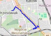 Trasa z dnia 2016-07-01 18:54 - mapa trasy gps - marsz