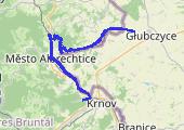 Davach*Banan*Zdrapek  - mapa trasy gps - rower górski