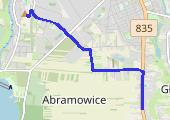 Z Wólki - mapa trasy gps - rower trekkingowy