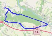2011.03.08 - mapa trasy gps - bieganie