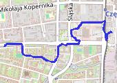 Trasa z dnia 2016-07-04 06:41 - mapa trasy gps - marsz