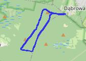 Trasa z dnia 2016-07-04 18:46 - mapa trasy gps - nordic walking
