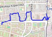 Trasa z dnia 2016-07-05 06:43 - mapa trasy gps - marsz
