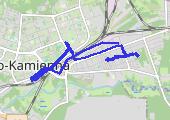 Trasa z dnia 2016-07-05 10:54 - mapa trasy gps - rower szosowy