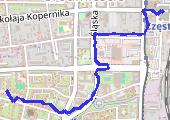 Trasa z dnia 2016-07-05 13:12 - mapa trasy gps - marsz