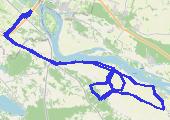 'dobrzyków 2016-07-03 21:30 (54,69 kmIh) - mapa trasy gps - rolki