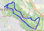Trasa z dnia 2016-07-10 07:45 - mapa trasy gps - bieganie