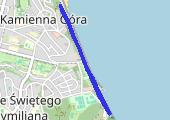 Trasa z dnia 2016-07-10 09:49 - mapa trasy gps - rolki