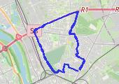 Trasa z dnia 2016-07-10 10:59 - mapa trasy gps - nordic walking