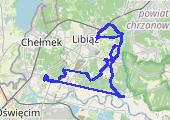 Trasa z dnia 2016-07-10 17:53 - mapa trasy gps - rower trekkingowy