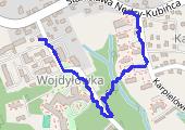 Trasa z dnia 2016-07-12 09:35 - mapa trasy gps - marsz