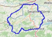 Trasa z dnia 2016-07-12 20:35 - mapa trasy gps - rower szosowy