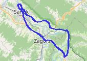 Trasa z dnia 2016-07-13 09:06 - mapa trasy gps - rower szosowy