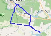 Trasa z dnia 2016-07-13 18:45 - mapa trasy gps - rower górski
