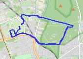 Trasa z dnia 2016-07-13 20:17 - mapa trasy gps - bieganie