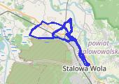 Trasa z dnia 2016-07-13 21:14 - mapa trasy gps - rower trekkingowy