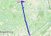 Trasa z dnia 2016-07-16 16:11 - mapa trasy gps - rower szosowy