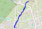 Trasa z dnia 2016-07-12 09:01 - mapa trasy gps - spacer
