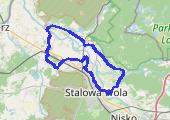 Trasa z dnia 2016-07-17 18:46 - mapa trasy gps - rower trekkingowy
