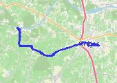 Trasa z dnia 2016-07-17 21:18 - mapa trasy gps - rower górski
