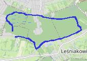 Trasa z dnia 2012-04-04 19:50 - mapa trasy gps - bieganie