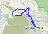 Trasa z dnia 2016-07-18 19:25 - mapa trasy gps - rower trekkingowy