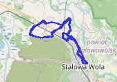 Trasa z dnia 2016-07-19 21:18 - mapa trasy gps - rower trekkingowy