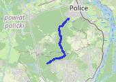 Police-->Dolina Siedmiu Młynów - mapa trasy gps - rower górski